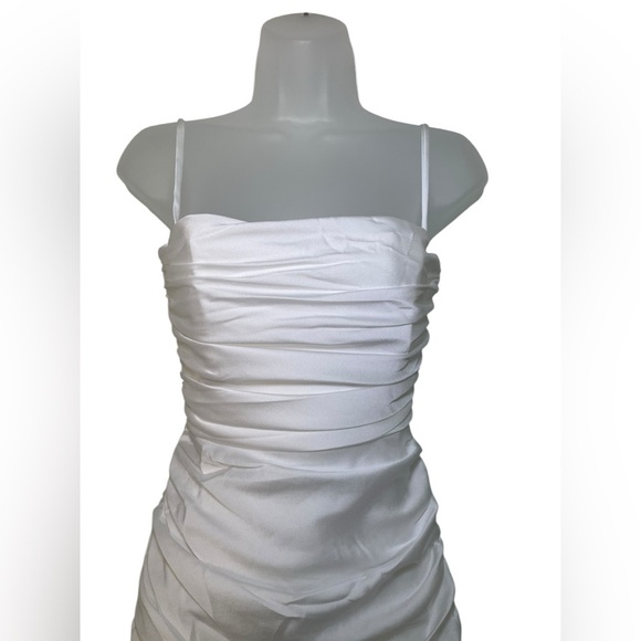 Nookie New Cooper White Mini Dress Size XS - Picture 3 of 6